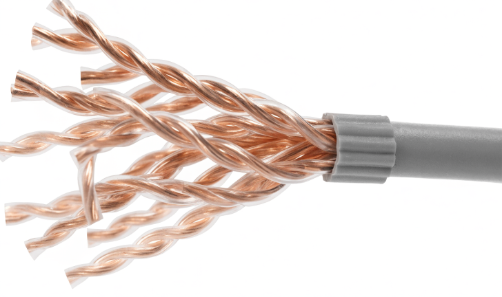 כבל מחשב נחושת מלאה CAT5E/UTP חבילה 100 מטר PREMIUM