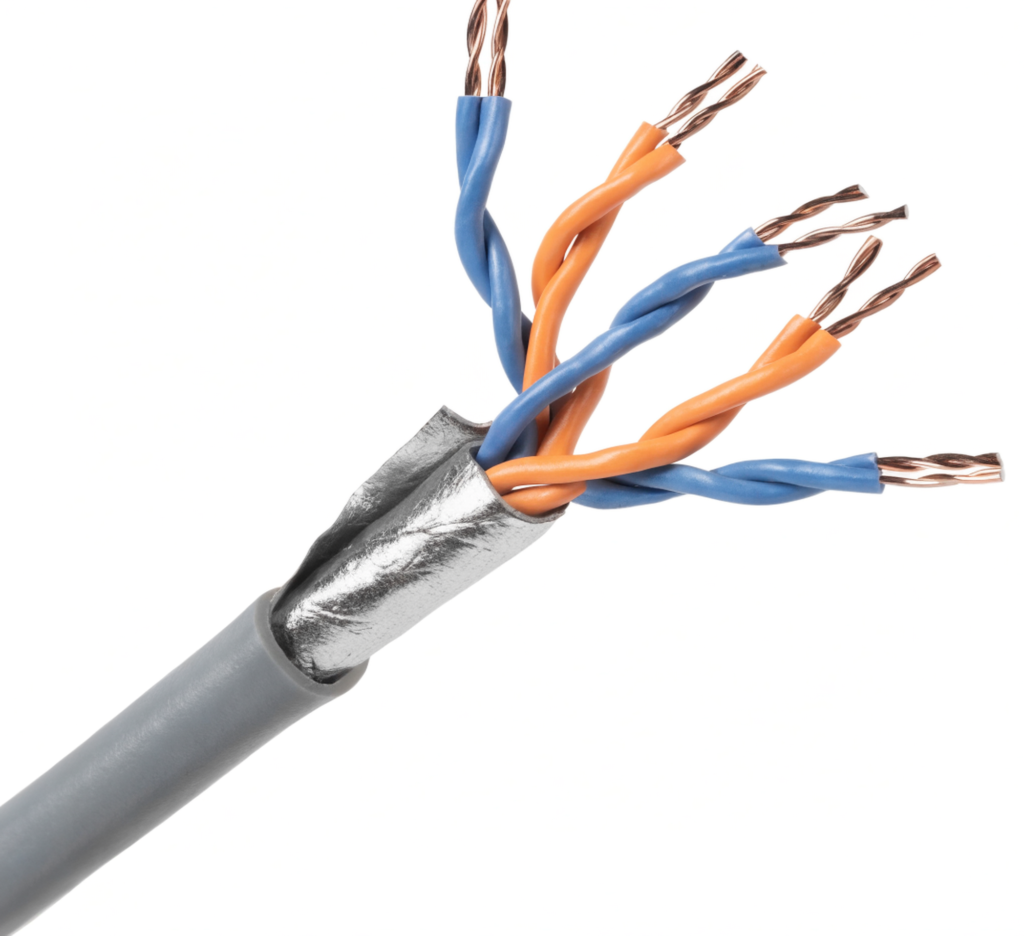 כבל מחשב מסוכך FTP CAT6