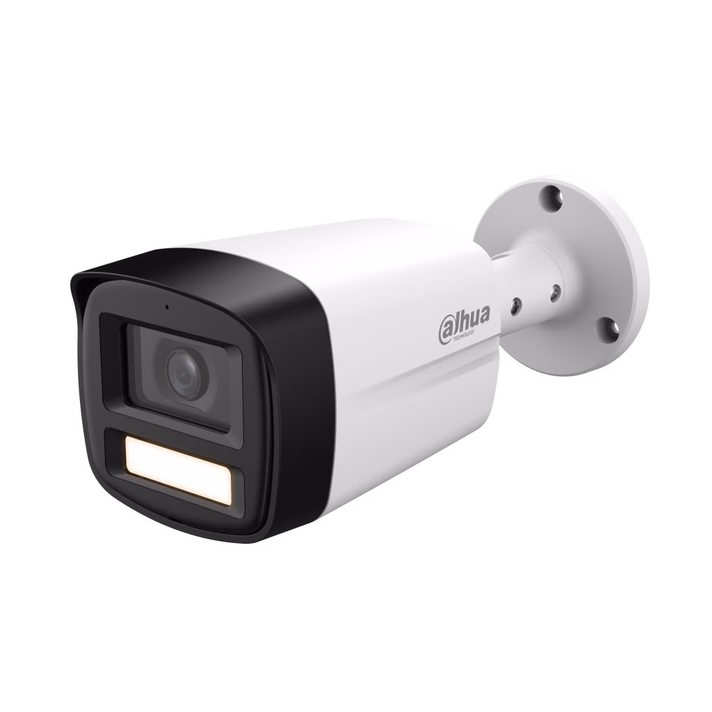 מצלמת אבטחה בולט 5MP עם צבע מלא בלילה Dahua HAC-HFW1509TLM-A-LED