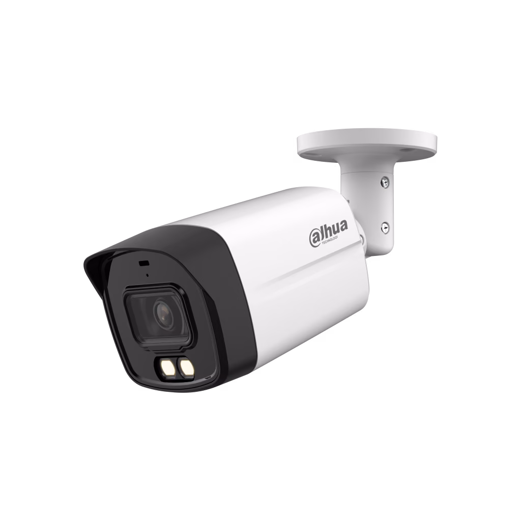 מצלמת אבטחה בולט 8MP עם צבע מלא בלילה Dahua HAC-HFW1809TLM-A-LED