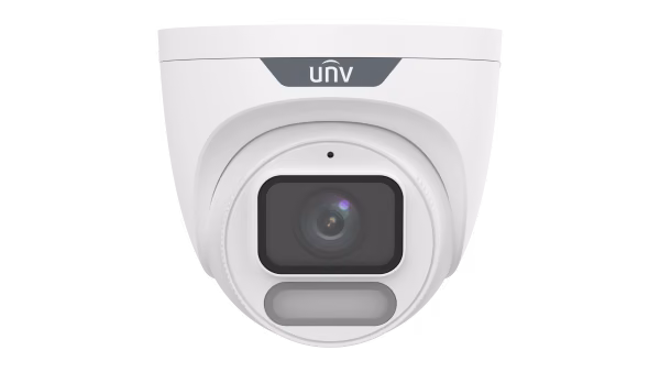 מצלמת כיפה צבע מלא בלילה 4MP לתנאי חוץ מסדרת OwelView Uniview IPC3624LE-ADF28K-WP