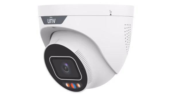 מצלמת כיפה צבע מלא בלילה 4MP לתנאי חוץ מסדרת Prime II - Tri-Guard Uniview IPC3634SS-ADF28KMC-I1
