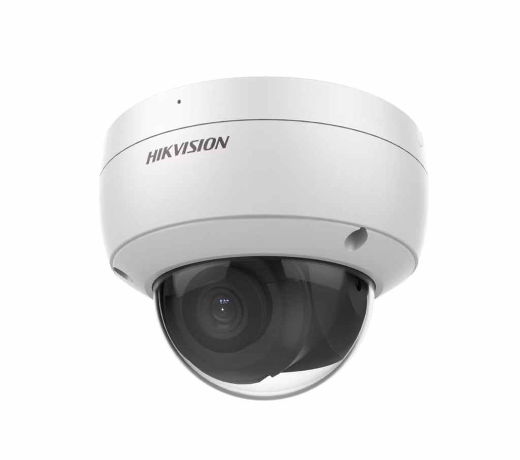 מצלמת אבטחה כיפה 8MP AcuSense מיקרופון מובנה Hikvision DS-2CD2183G2-IU