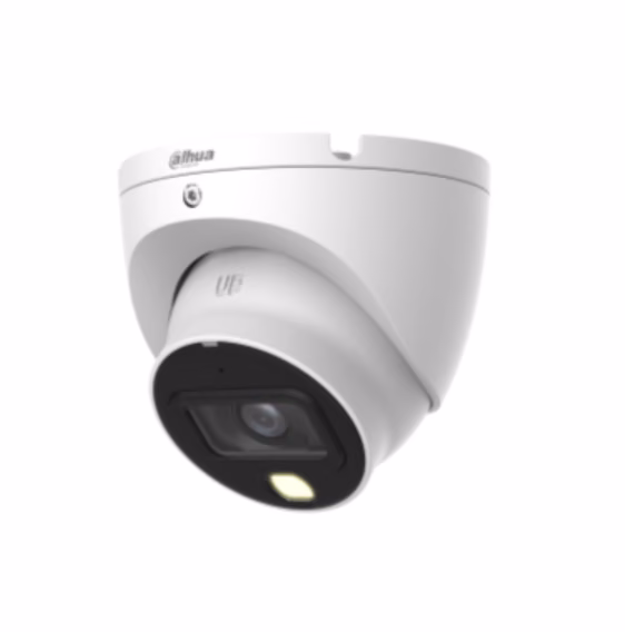 מצלמת אבטחה כיפה 8MP עם צבע מלא בלילה Dahua HAC-HDW1809TLM-A-LED