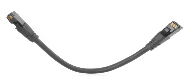 מגשר רשת מסוכך FTP CAT5E - 50 ס״מ