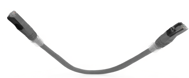 מגשר רשת מסוכך FTP CAT6 - 10 ס״מ