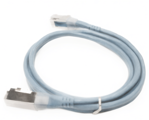מגשר רשת מסוכך FTP CAT6A - 1 מטר
