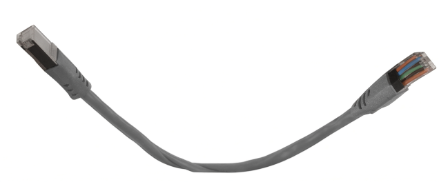 מגשר רשת מסוכך FTP CAT7 - 50 ס״מ