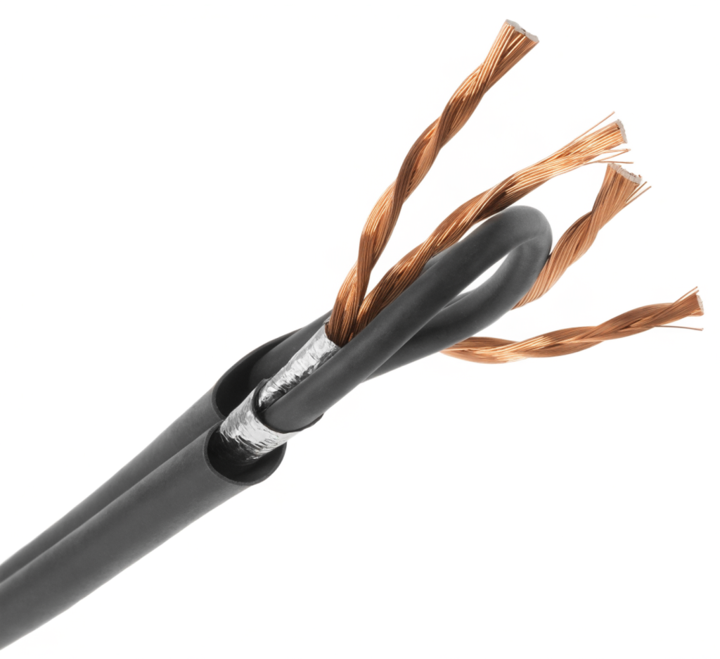 כבל אלקטרוניקה חוץ מסוכך נחושת מלא 8x22AWG (NYY)