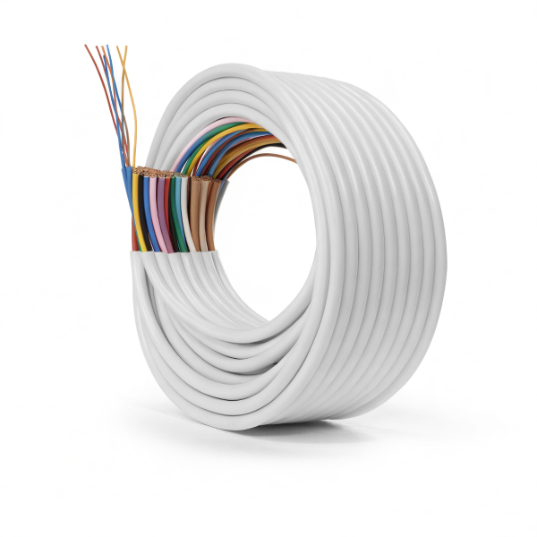 כבל אלקטרוניקה נחושת מלא 6x22AWG