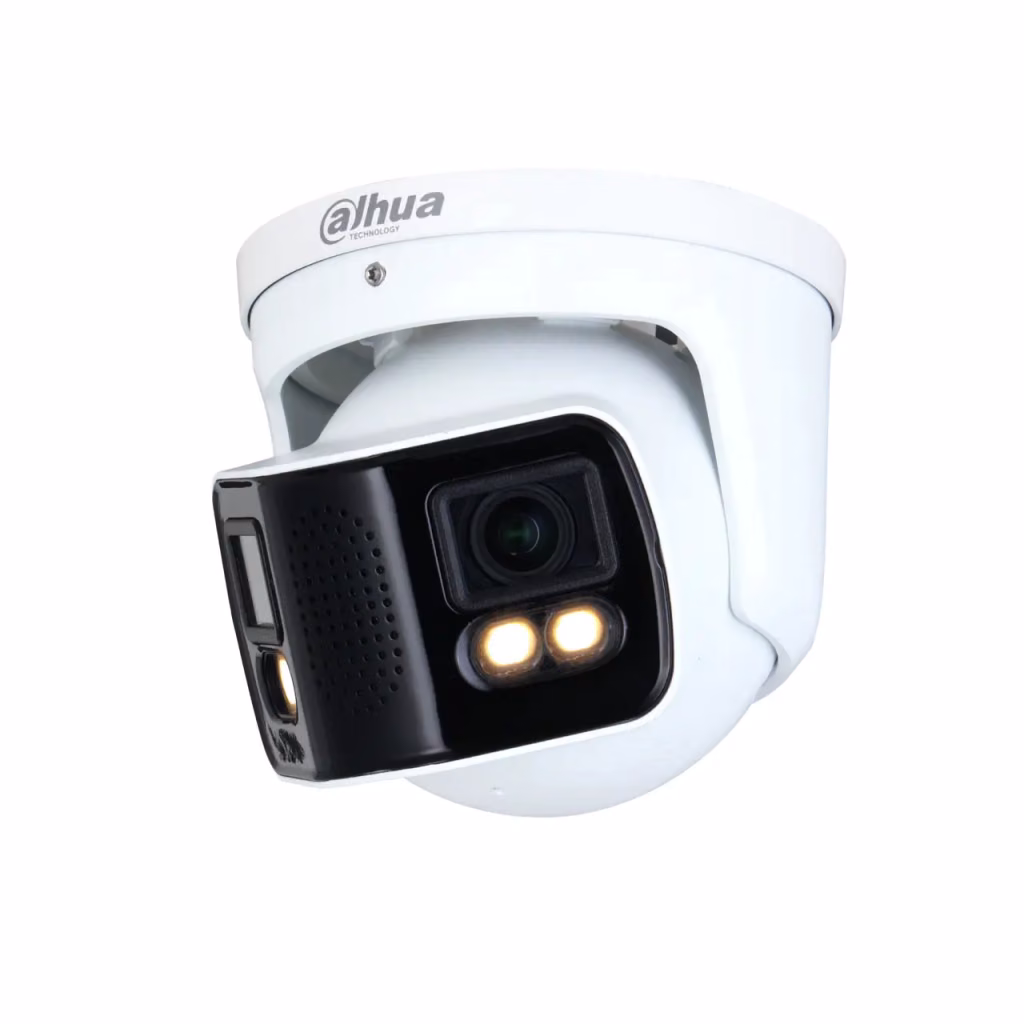 מצלמת פנורמית כפולה 8MP עם צבע מלא רחב זווית 180 מעלות Dahua PDW5849-A180-E2-ASTE