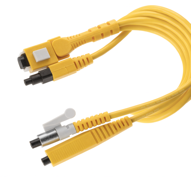 מגשר סיבים אופטי דופלקס SC-LC Single Mode - אורך 5 מטר
