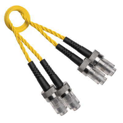 מגשר סיבים אופטי דופלקס SC-SC Single Mode - אורך 3 מטר