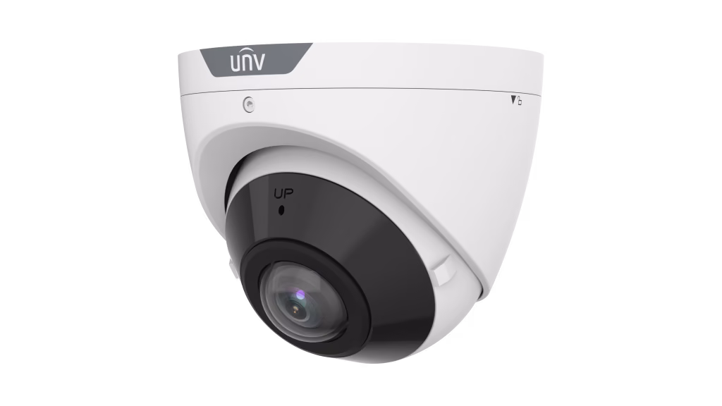 מצלמה כיפה אנטי-ואנדל פאנורמית 180°, 5MP מסדרת Prime Uniview IPC3605SB-ADF16KM-I0